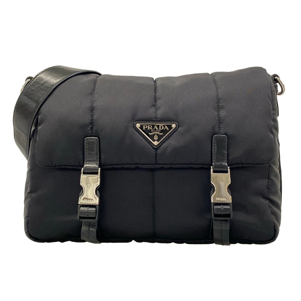 Prada Shoulder Bag 1BD048 Nylon Leather
